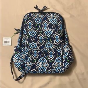 Vera Bradley Ultimate Backpack Ink Blue